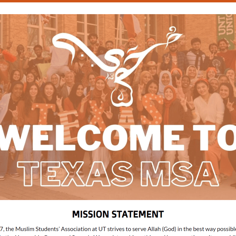 Muslim Organizations in Texas - Texas Muslim Students' Association
